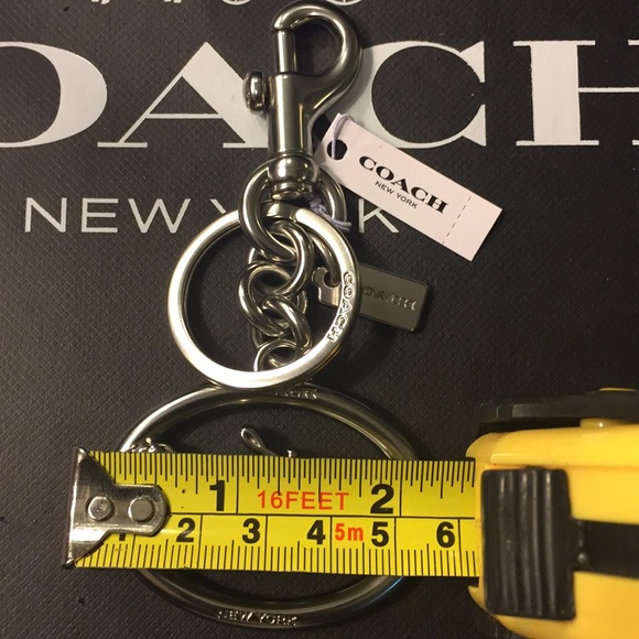 COACH - HORSE & CARRIAGE BAG CHARM/KEYCHAIN (NWT) - Picture 7 of 10